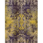Rug Unique Loom Estrella Gray Rectangular 9' 0 x 12' 0