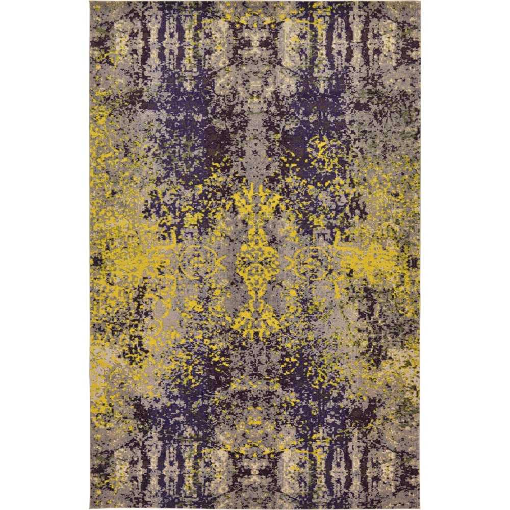 Rug Unique Loom Estrella Gray Rectangular 10' 6 x 16' 5 Rug Unique Loom Estrella Gray Rectangular 10' 6 x 16' 5