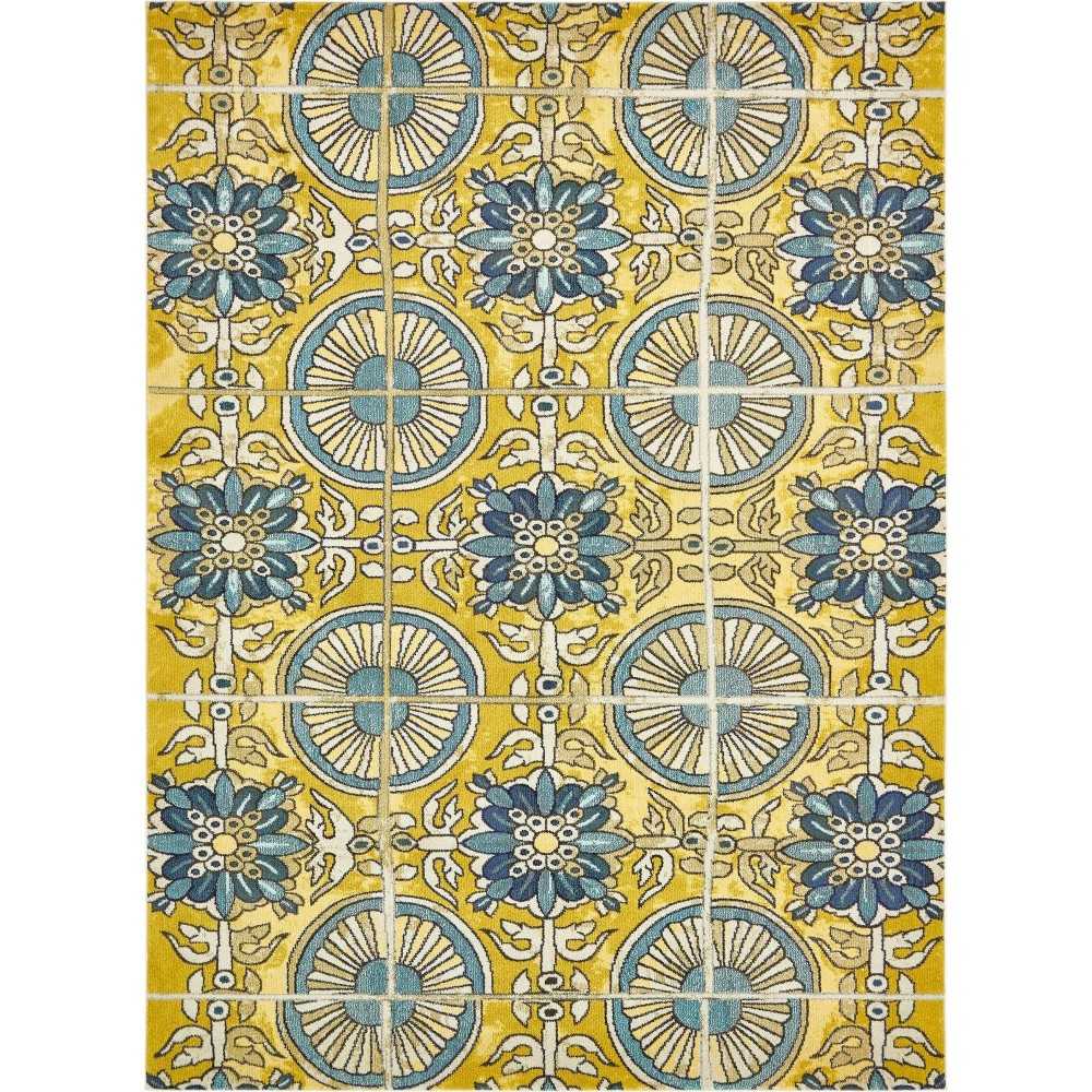 Rug Unique Loom Estrella Gold Rectangular 10' 6 x 16' 5 Rug Unique Loom Estrella Gold Rectangular 10' 6 x 16' 5