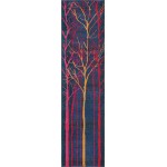 Rug Unique Loom Estrella Blue Runner 2' 7 x 10' 0