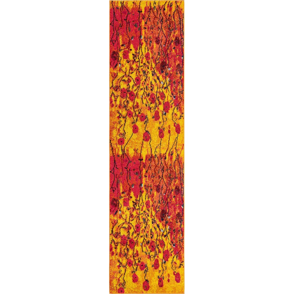 Rug Unique Loom Estrella Yellow Runner 2' 7 x 10' 0 Rug Unique Loom Estrella Yellow Runner 2' 7 x 10' 0