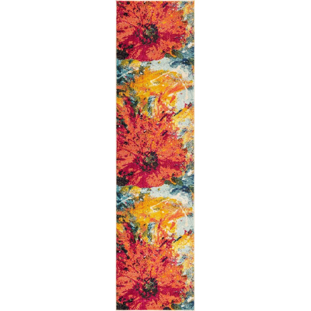 Rug Unique Loom Estrella Multi Runner 2' 7 x 10' 0 Rug Unique Loom Estrella Multi Runner 2' 7 x 10' 0