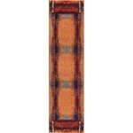Rug Unique Loom Estrella Orange Runner 2' 7 x 10' 0