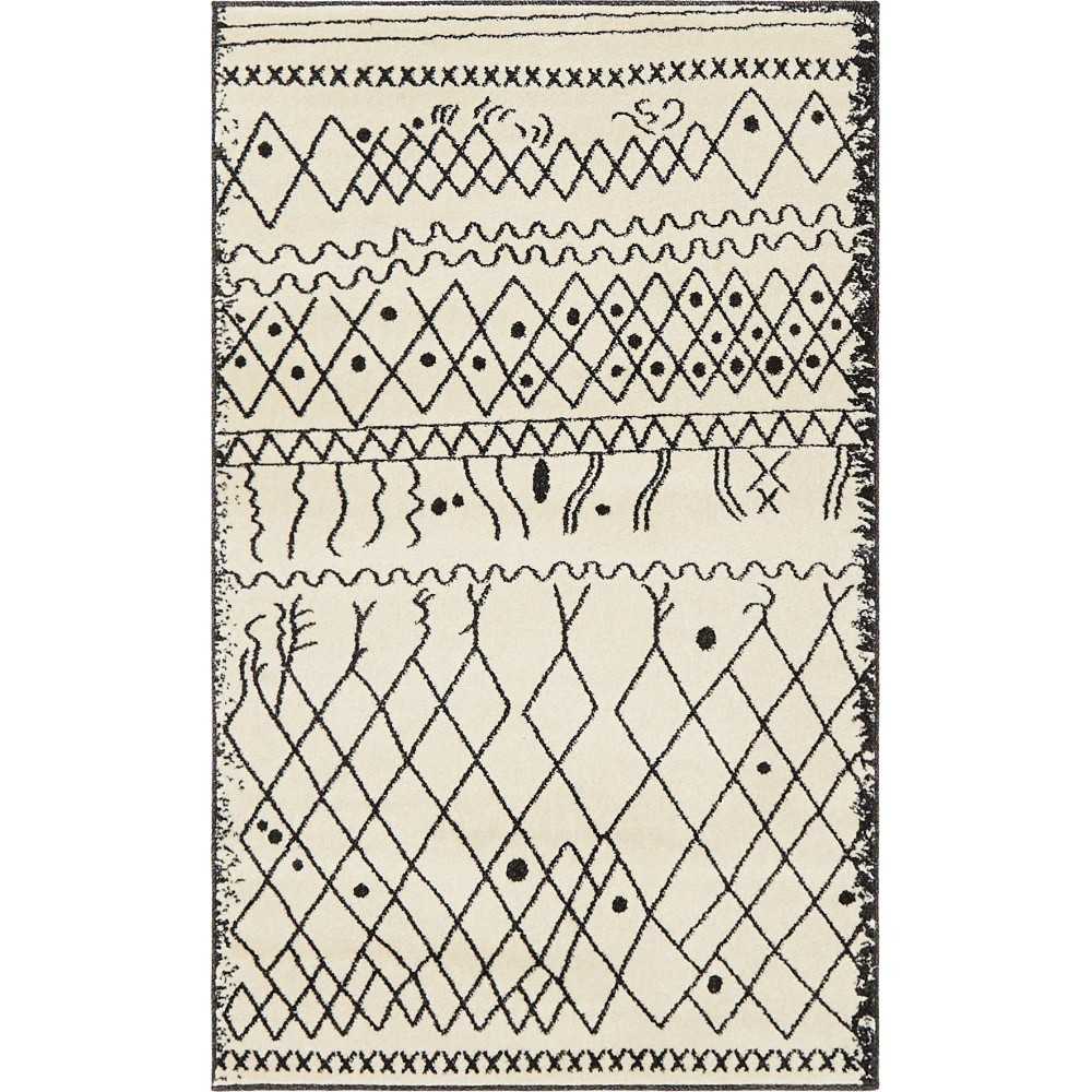 Rug Unique Loom Fez Beige Rectangular 3' 3 x 5' 3 Rug Unique Loom Fez Beige Rectangular 3' 3 x 5' 3