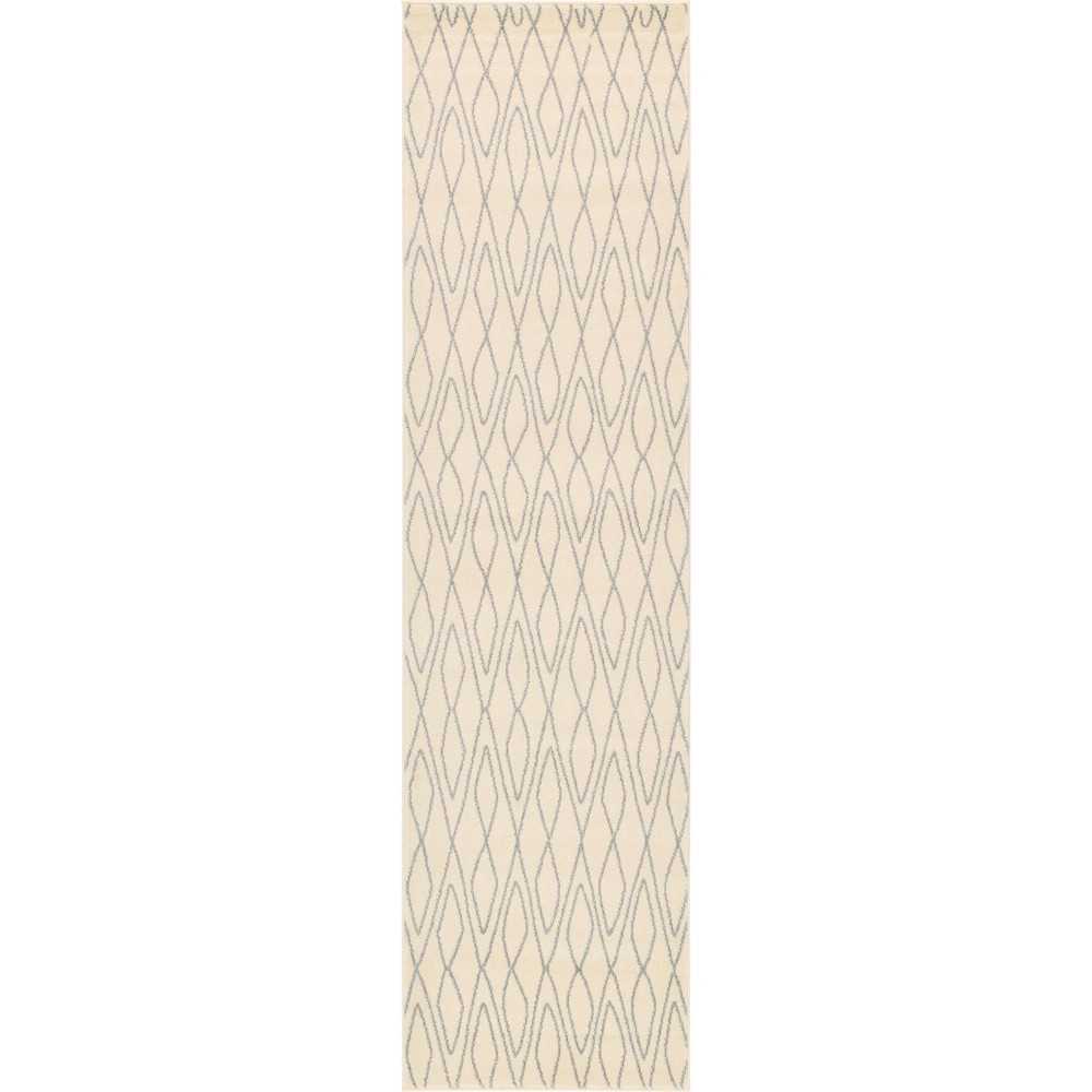Rug Unique Loom Fez Ivory Runner 2' 7 x 10' 0 Rug Unique Loom Fez Ivory Runner 2' 7 x 10' 0