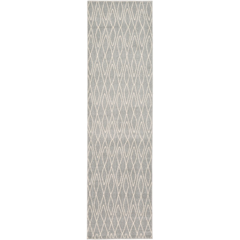 Rug Unique Loom Fez Gray Runner 2' 7 x 10' 0 Rug Unique Loom Fez Gray Runner 2' 7 x 10' 0
