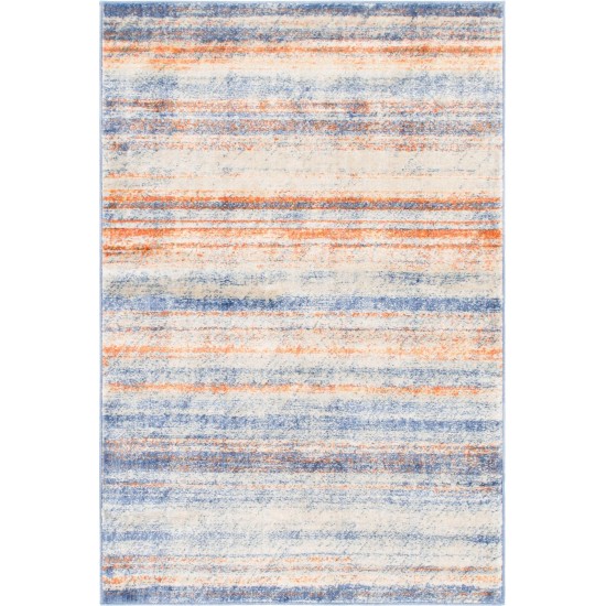 Rug Unique Loom Helios Multi Rectangular 4' 0 x 6' 0