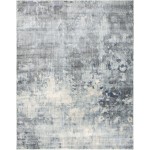 Rug Unique Loom Helios Gray Rectangular 8' 0 x 10' 0