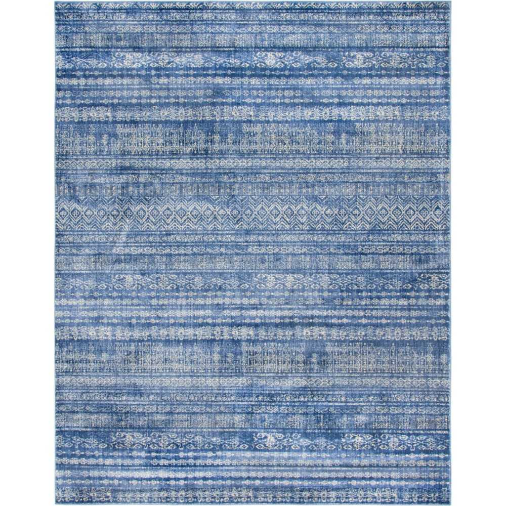 Rug Unique Loom Helios Navy Blue Rectangular 8' 0 x 10' 0 Rug Unique Loom Helios Navy Blue Rectangular 8' 0 x 10' 0
