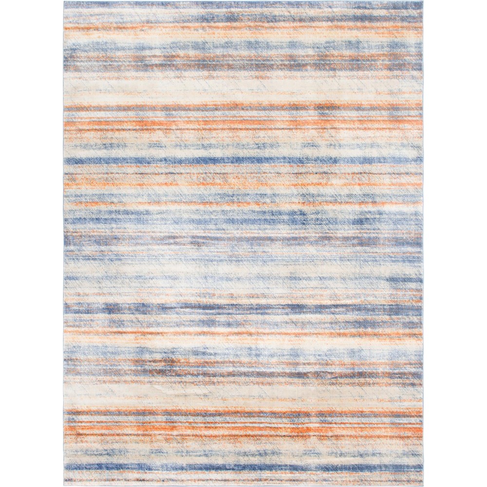 Rug Unique Loom Helios Multi Rectangular 8' 0 x 10' 0