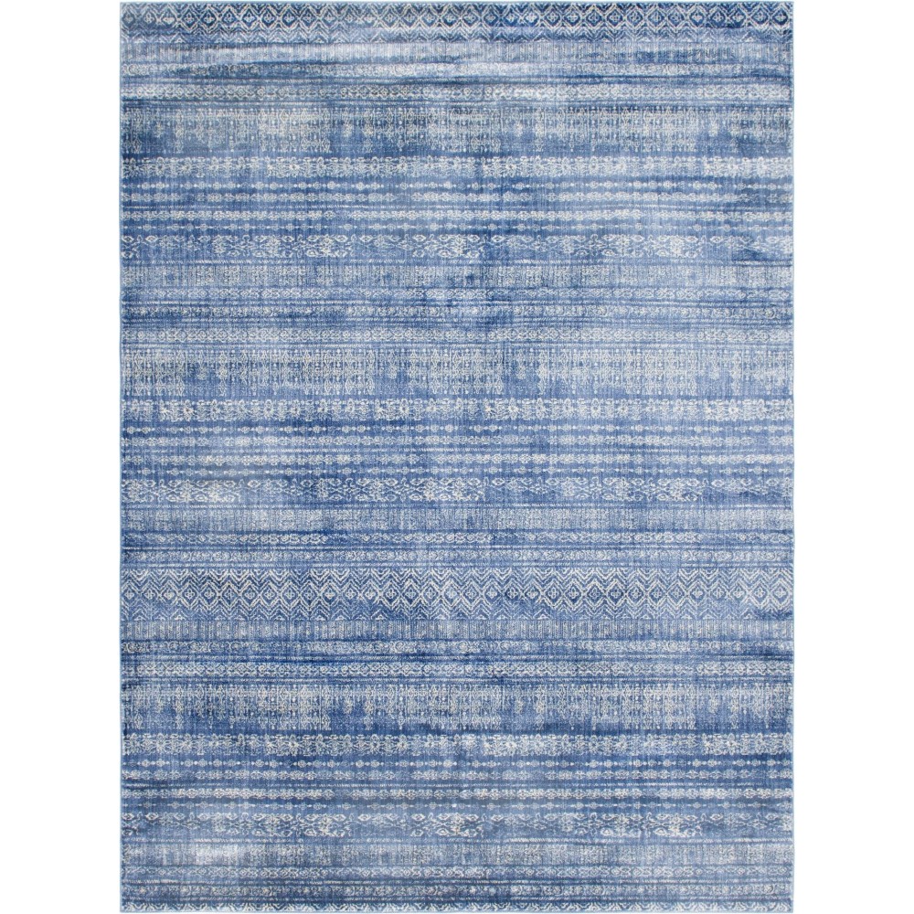 Rug Unique Loom Helios Navy Blue Rectangular 9' 0 x 12' 0 Rug Unique Loom Helios Navy Blue Rectangular 9' 0 x 12' 0