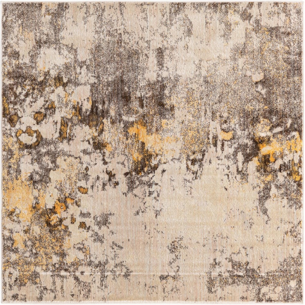 Rug Unique Loom Helios Beige Square 5' 0 x 5' 0 Rug Unique Loom Helios Beige Square 5' 0 x 5' 0