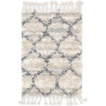 Rug Unique Loom Hygge Shag Beige Rectangular 2' 2 x 3' 0