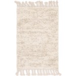 Rug Unique Loom Hygge Shag Ivory Rectangular 2' 2 x 3' 0