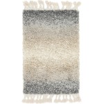 Rug Unique Loom Hygge Shag Gray Rectangular 2' 2 x 3' 0