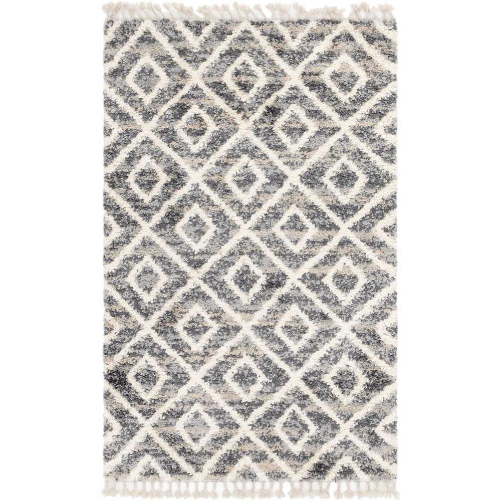 Rug Unique Loom Hygge Shag Gray Rectangular 5' 0 x 8' 0 Rug Unique Loom Hygge Shag Gray Rectangular 5' 0 x 8' 0