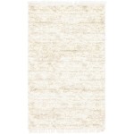 Rug Unique Loom Hygge Shag Ivory Rectangular 5' 0 x 8' 0