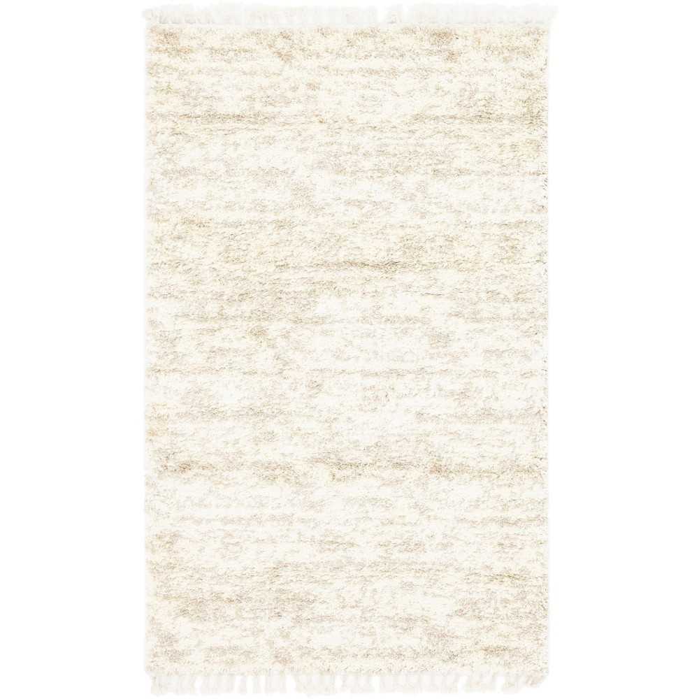 Rug Unique Loom Hygge Shag Ivory Rectangular 5' 0 x 8' 0 Rug Unique Loom Hygge Shag Ivory Rectangular 5' 0 x 8' 0