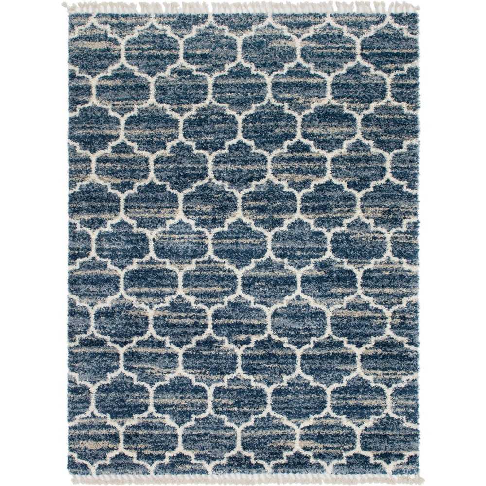 Rug Unique Loom Hygge Shag Blue Rectangular 9' 0 x 12' 0 Rug Unique Loom Hygge Shag Blue Rectangular 9' 0 x 12' 0