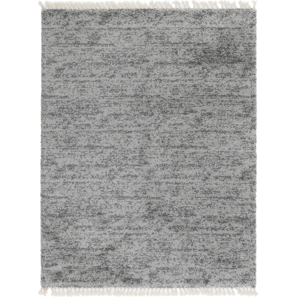 Rug Unique Loom Hygge Shag Gray Rectangular 9' 0 x 12' 0 Rug Unique Loom Hygge Shag Gray Rectangular 9' 0 x 12' 0