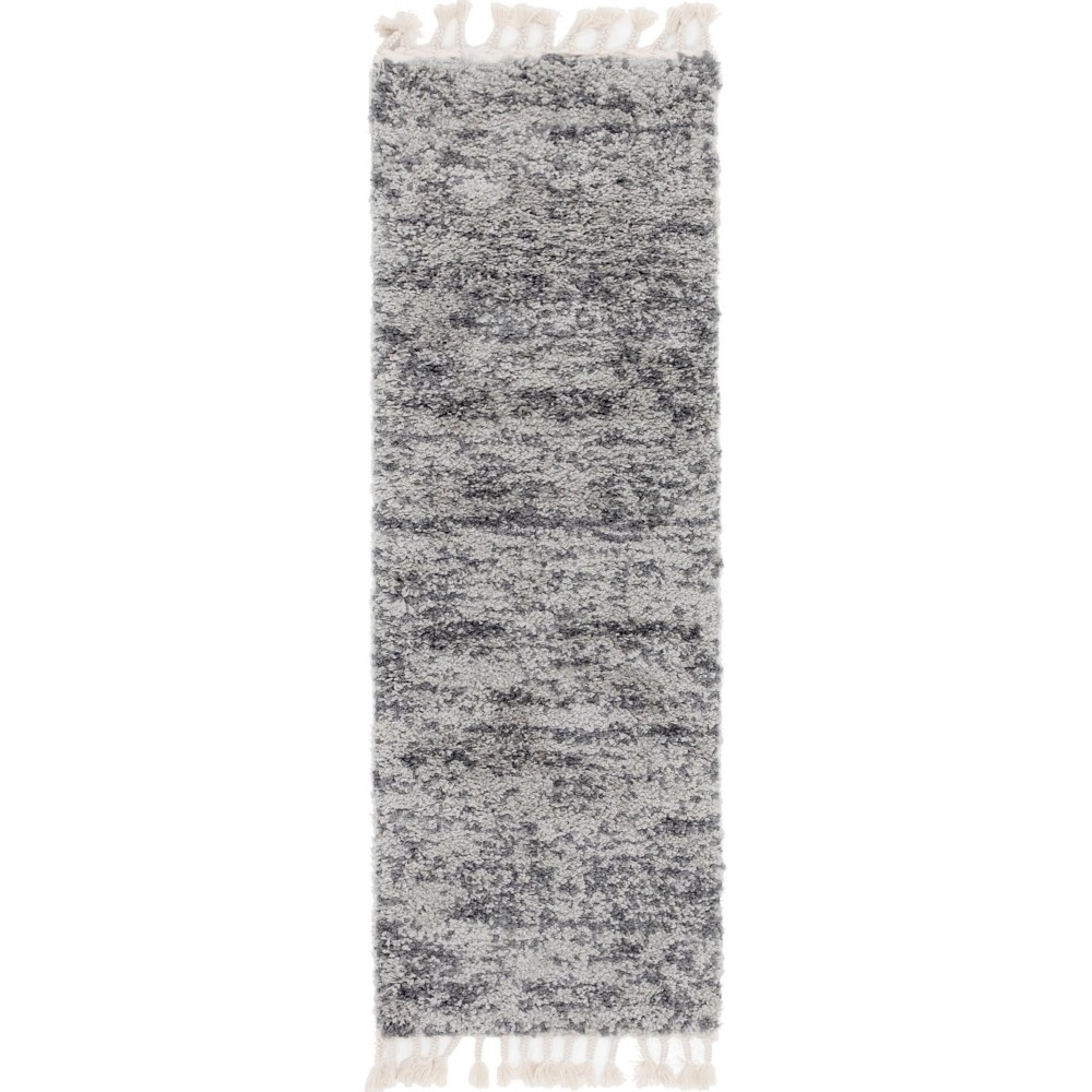 Rug Unique Loom Hygge Shag Gray Runner 2' 2 x 6' 0 Rug Unique Loom Hygge Shag Gray Runner 2' 2 x 6' 0