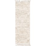 Rug Unique Loom Hygge Shag Ivory Runner 2' 2 x 6' 0