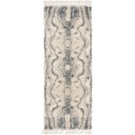 Rug Unique Loom Hygge Shag Gray Runner 2' 2 x 6' 0