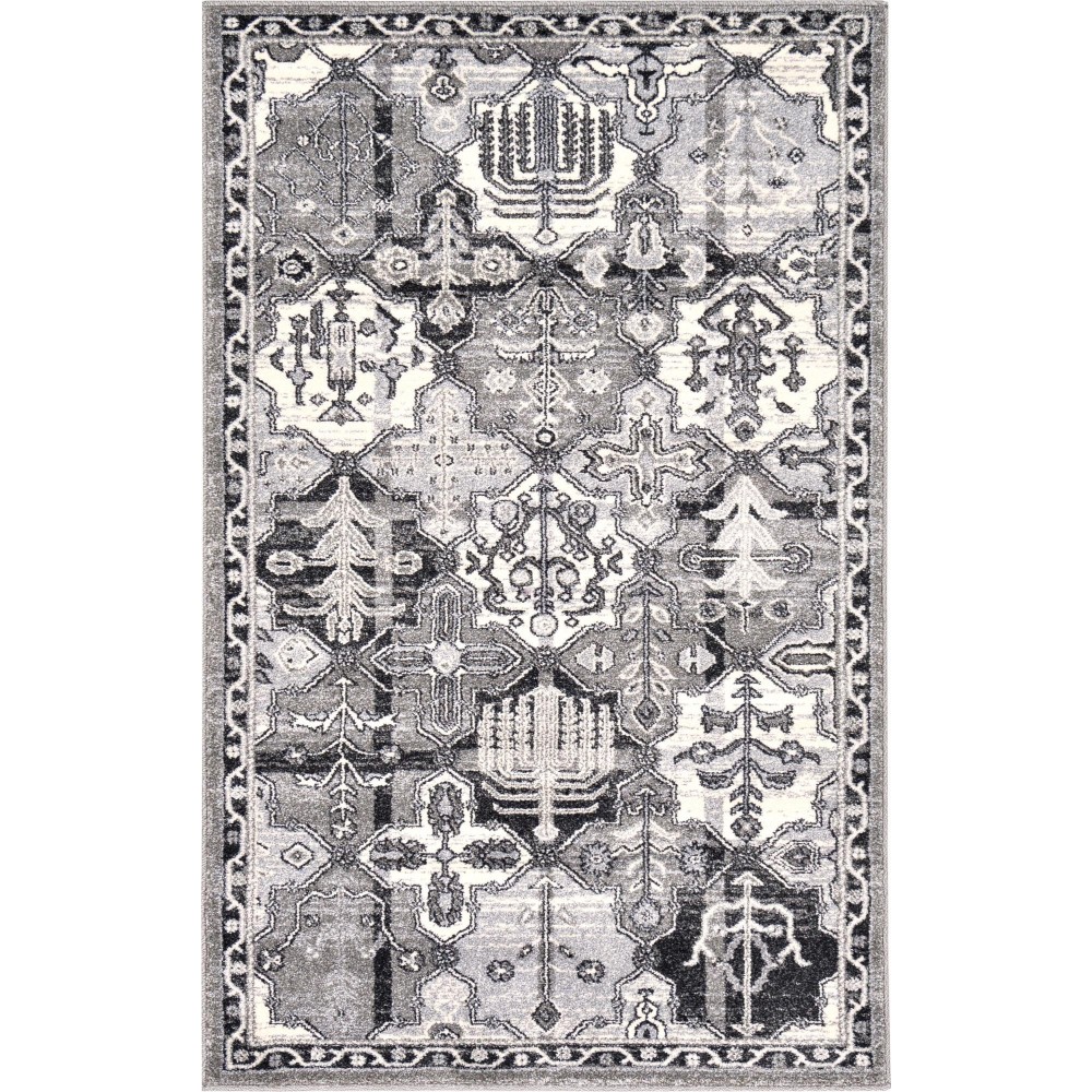 Rug Unique Loom La Jolla Ivory Rectangular 3' 3 x 5' 3 Rug Unique Loom La Jolla Ivory Rectangular 3' 3 x 5' 3