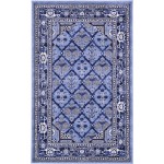 Rug Unique Loom La Jolla Blue Rectangular 3' 3 x 5' 3