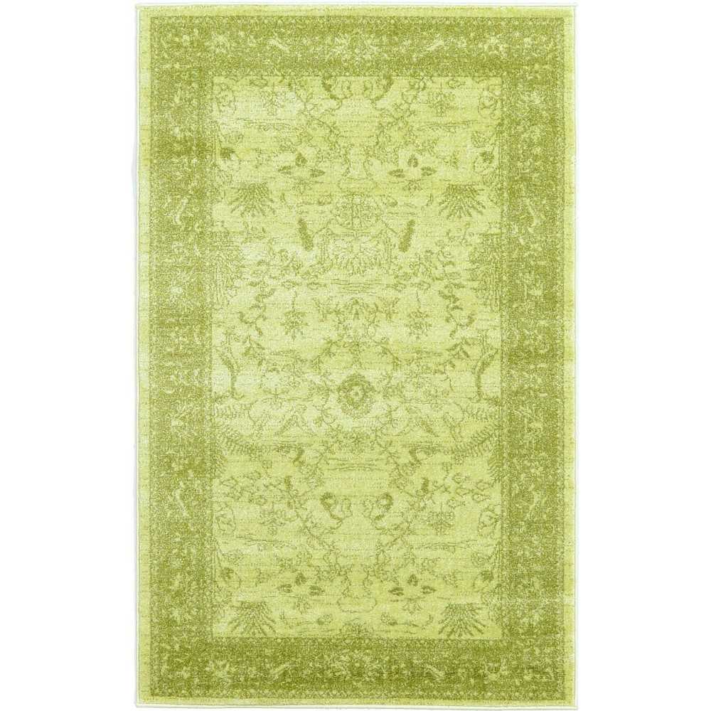 Rug Unique Loom La Jolla Light Green Rectangular 3' 3 x 5' 3