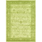 Rug Unique Loom La Jolla Light Green Rectangular 4' 0 x 6' 1