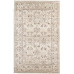 Rug Unique Loom La Jolla Ivory Rectangular 5' 0 x 8' 0