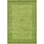 Rug Unique Loom La Jolla Green Rectangular 6' 0 x 9' 0