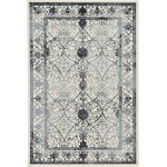 Rug Unique Loom La Jolla Gray Rectangular 6' 0 x 9' 0