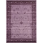 Rug Unique Loom La Jolla Violet Rectangular 7' 0 x 10' 0