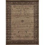 Rug Unique Loom La Jolla Light Brown Rectangular 8' 0 x 11' 0
