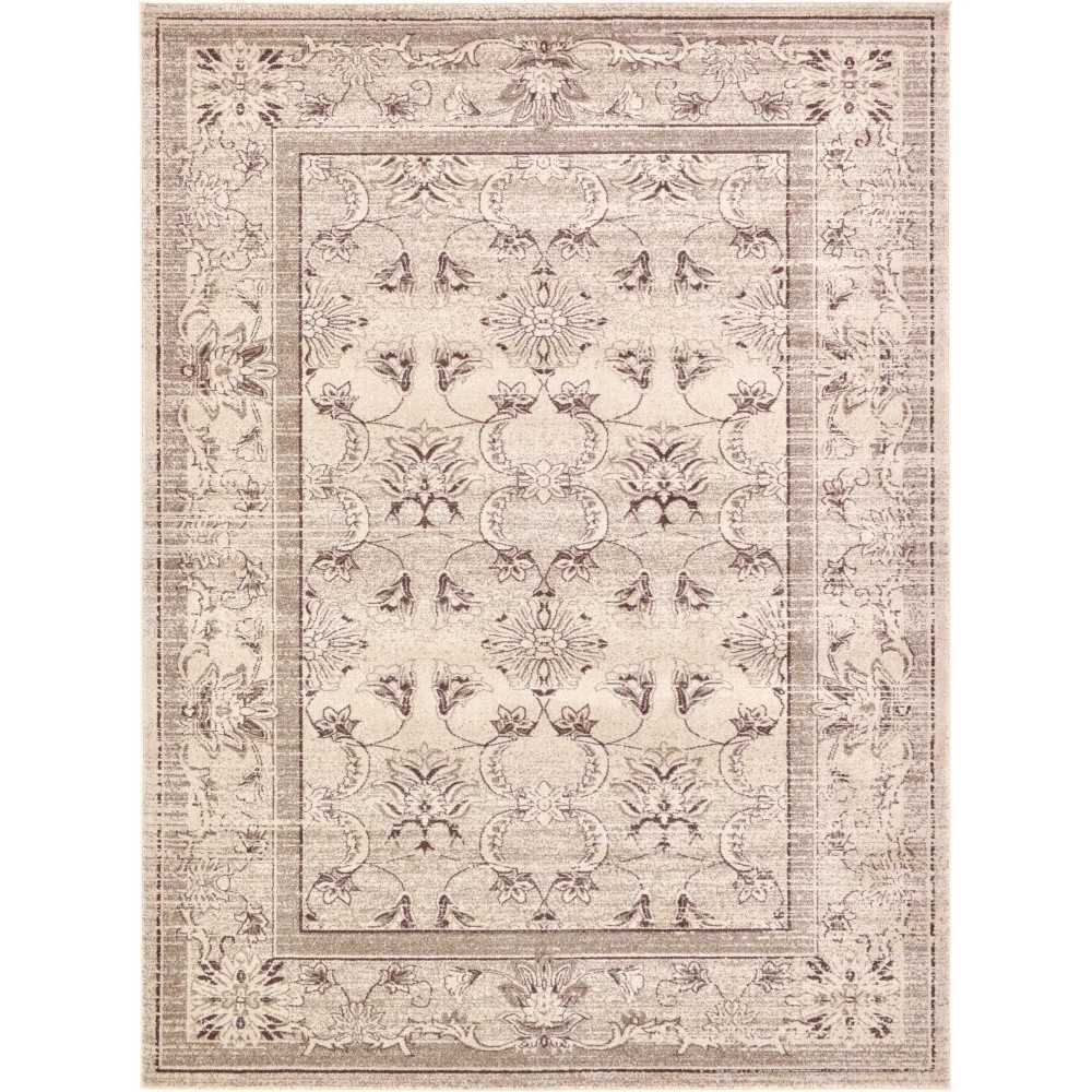 Rug Unique Loom La Jolla Ivory Rectangular 8' 0 x 11' 0