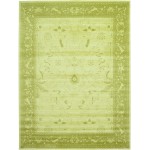 Rug Unique Loom La Jolla Light Green Rectangular 9' 0 x 12' 0