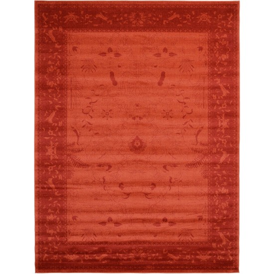 Rug Unique Loom La Jolla Orange Rectangular 9' 0 x 12' 0