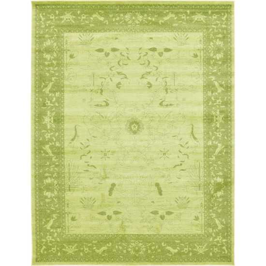 Rug Unique Loom La Jolla Light Green Rectangular 10' 0 x 13' 0