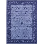 Rug Unique Loom La Jolla Blue Rectangular 10' 0 x 13' 0