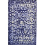 Rug Unique Loom La Jolla Blue Rectangular 10' 6 x 16' 5