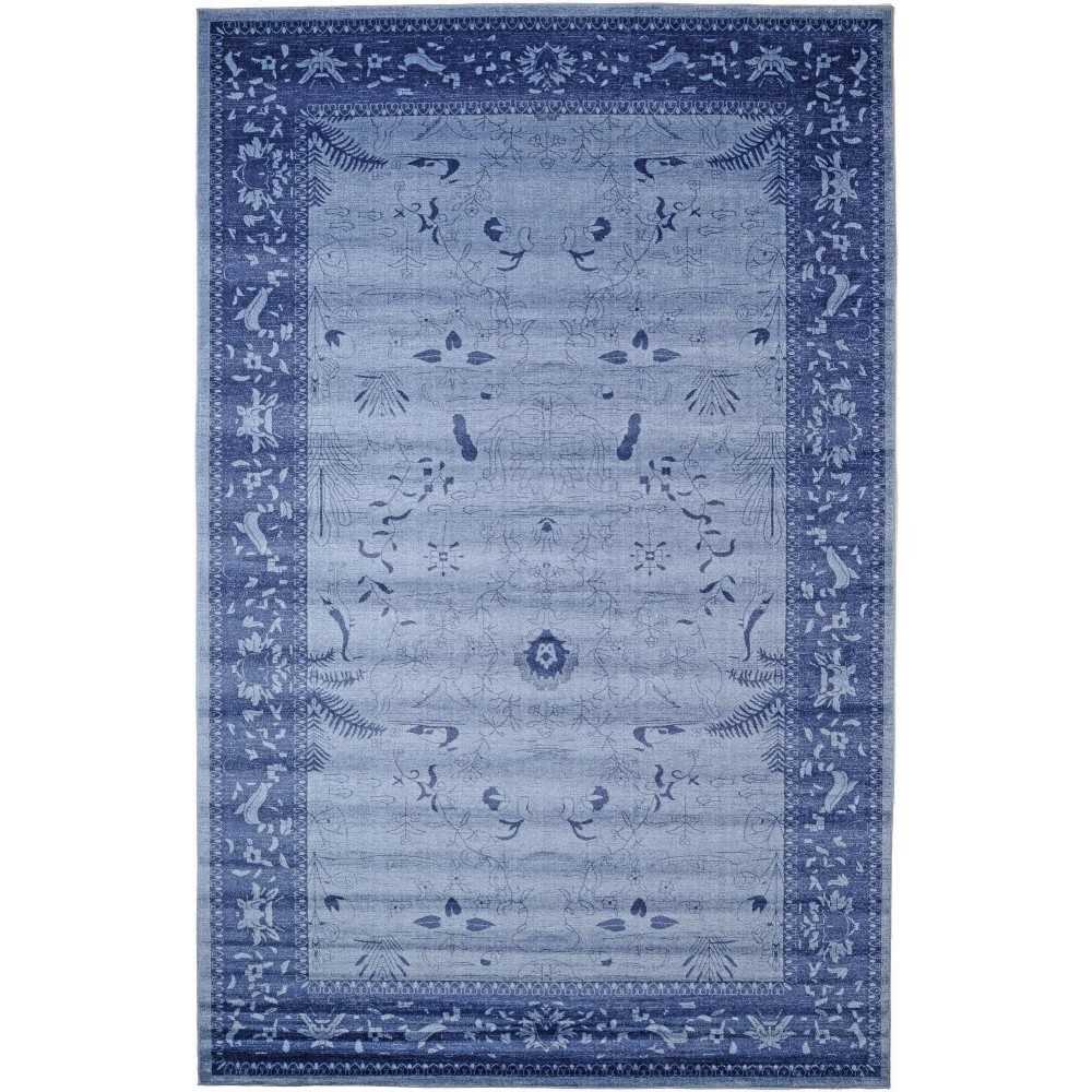 Rug Unique Loom La Jolla Blue Rectangular 10' 6 x 16' 5 Rug Unique Loom La Jolla Blue Rectangular 10' 6 x 16' 5