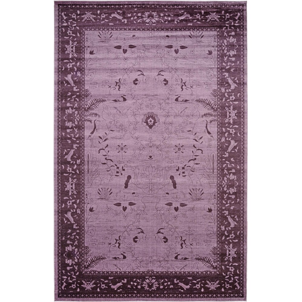 Rug Unique Loom La Jolla Violet Rectangular 10' 6 x 16' 5