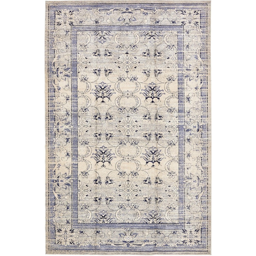 Rug Unique Loom La Jolla Blue Rectangular 10' 6 x 16' 5