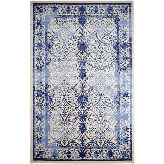 Rug Unique Loom La Jolla Blue Rectangular 10' 6 x 16' 5