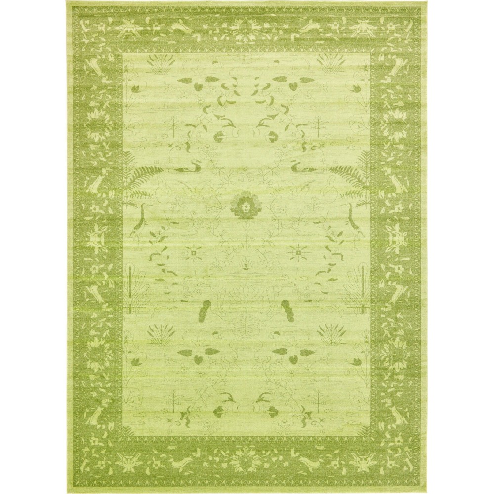 Rug Unique Loom La Jolla Light Green Rectangular 13' 0 x 18' 0 Rug Unique Loom La Jolla Light Green Rectangular 13' 0 x 18' 0
