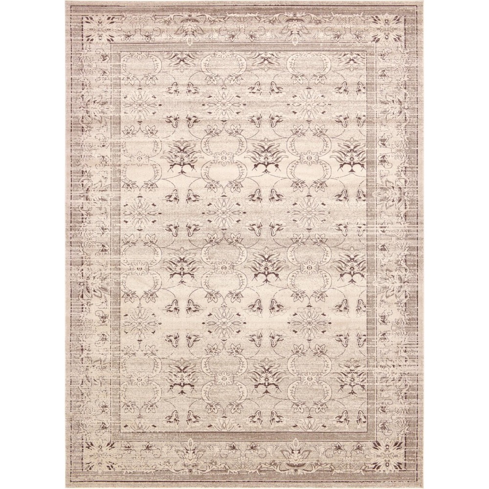 Rug Unique Loom La Jolla Ivory Rectangular 13' 0 x 18' 0