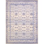 Rug Unique Loom La Jolla Blue Rectangular 13' 0 x 18' 0