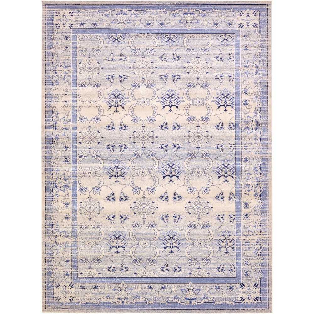 Rug Unique Loom La Jolla Blue Rectangular 13' 0 x 18' 0 Rug Unique Loom La Jolla Blue Rectangular 13' 0 x 18' 0